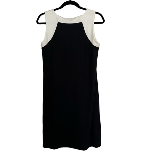J Jill Black & White Block Shift Dress Size SP - Picture 2 of 7